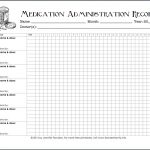 Keeping Track Of Medications {Free Printable Chart}   Flanders   Free Printable Medication Schedule
