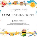 Kindergarten Graduation Certificate | Free Printable Kindergarten   Free Printable Graduation Certificates Templates