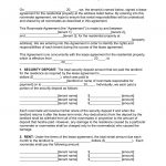 Landlord Roommate Lease Agreement New Free California Roommate Room   Free Printable Roommate Rental Agreement
