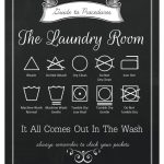 Laundry Instructions Free Printable Laundry Room Poster | Home   Free Printable Laundry Room Signs