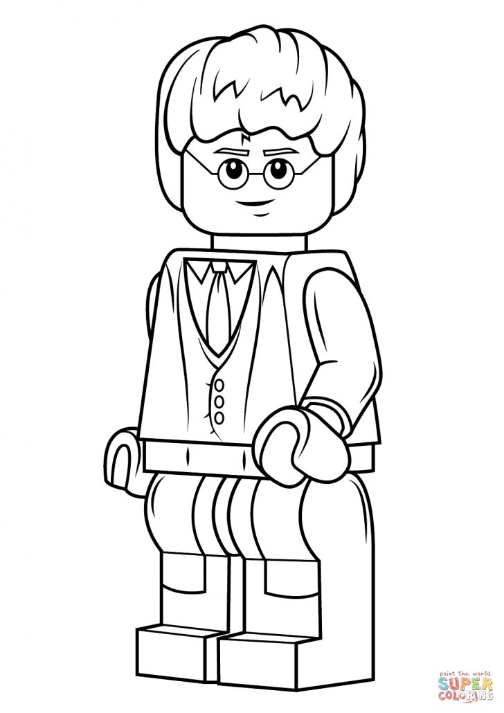 Lego Harry Potter Coloring Page | Free Printable Coloring Pages - Free