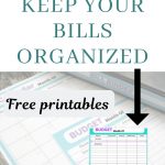 Like A Boss Series: Organize Your Bills With A Bill Binder   Free   Bill Binder Free Printables