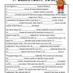 Mad Libs Basketball Game | Teaching Esl | Basketball Games For Kids   Printable Free Mad Libs Sheets
