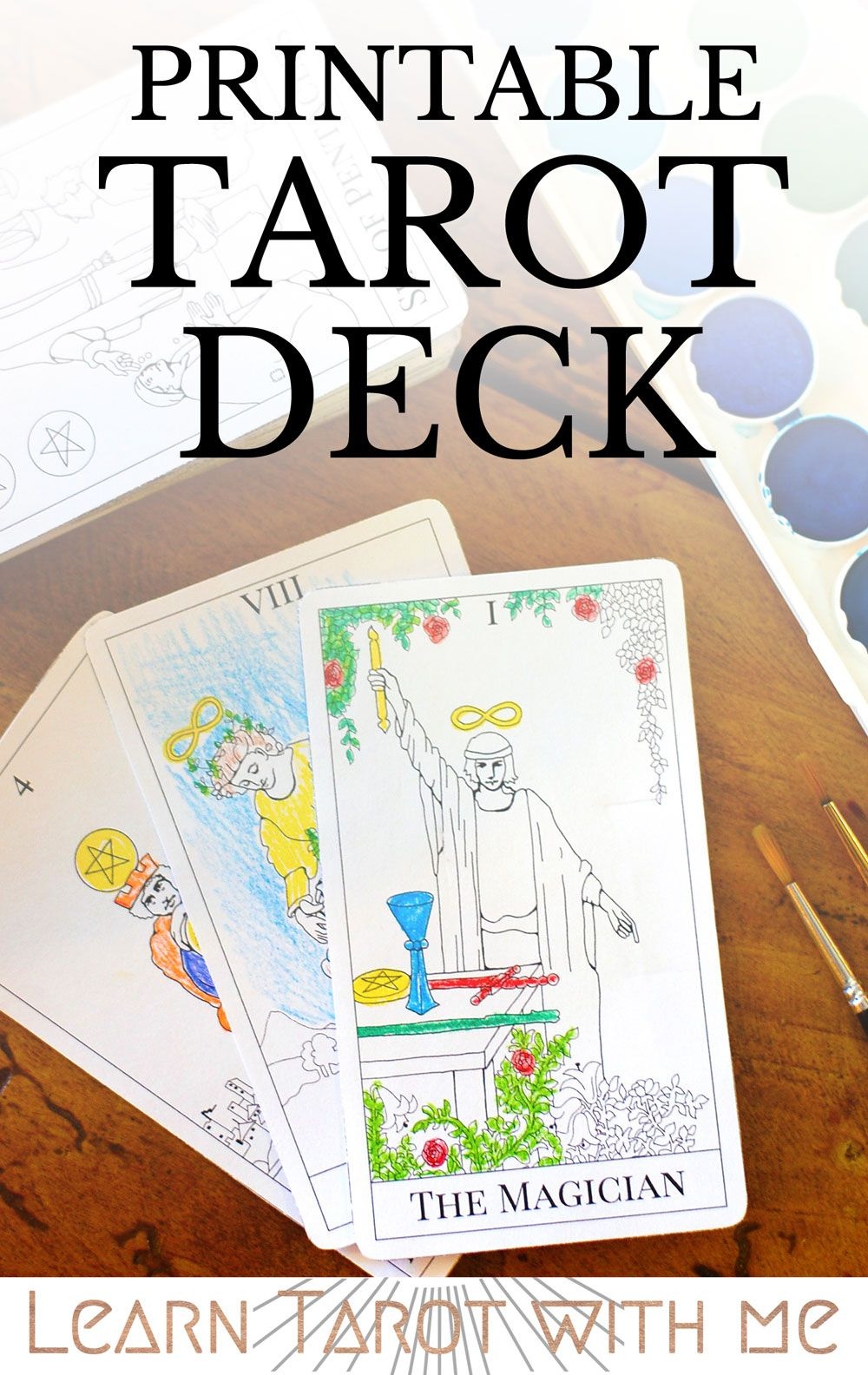 Free Printable Oracle Cards Printable Word Searches