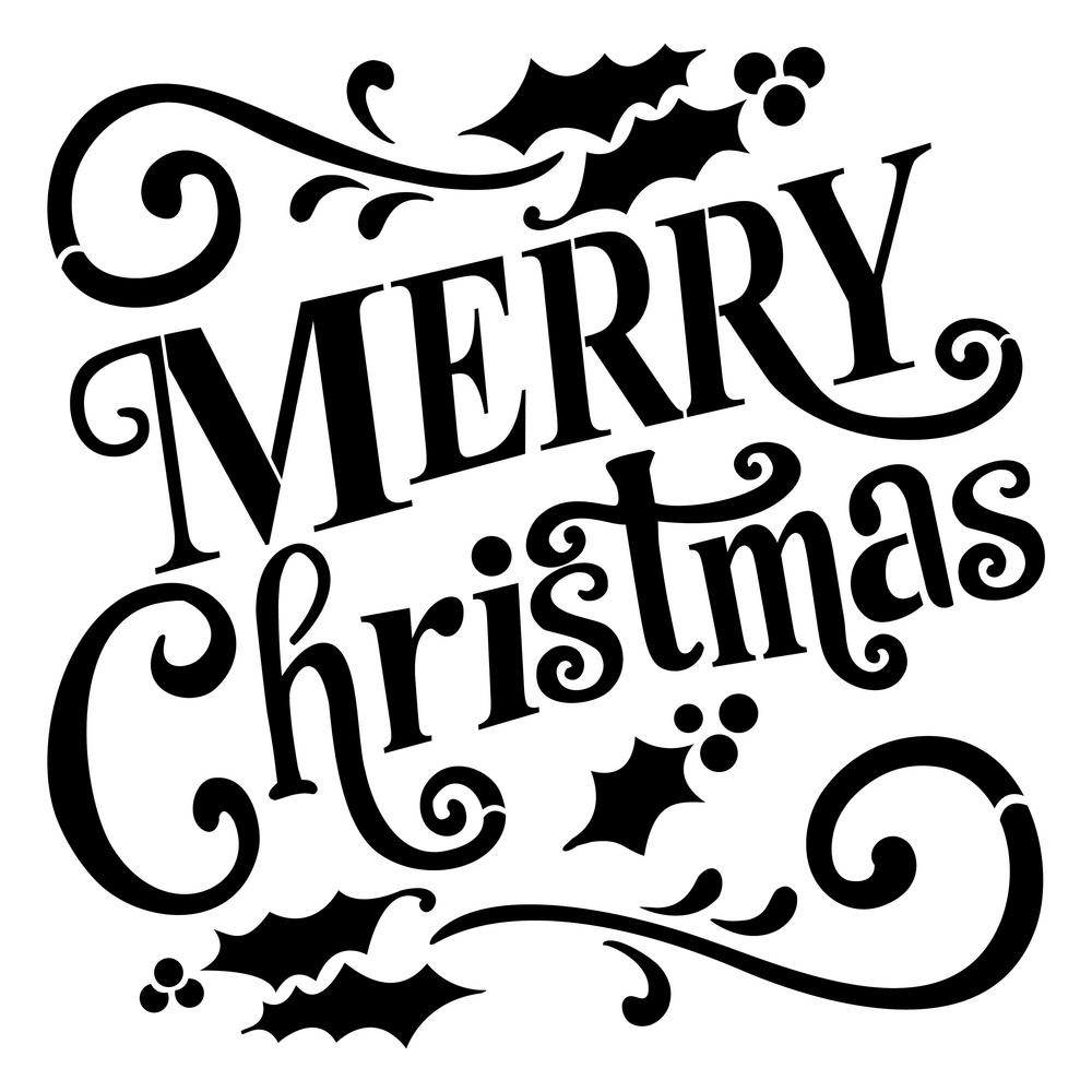 Merry Christmas Stencil For Cakes Free Printable Eh3. Merry - Merry Christmas Stencil Free Printable