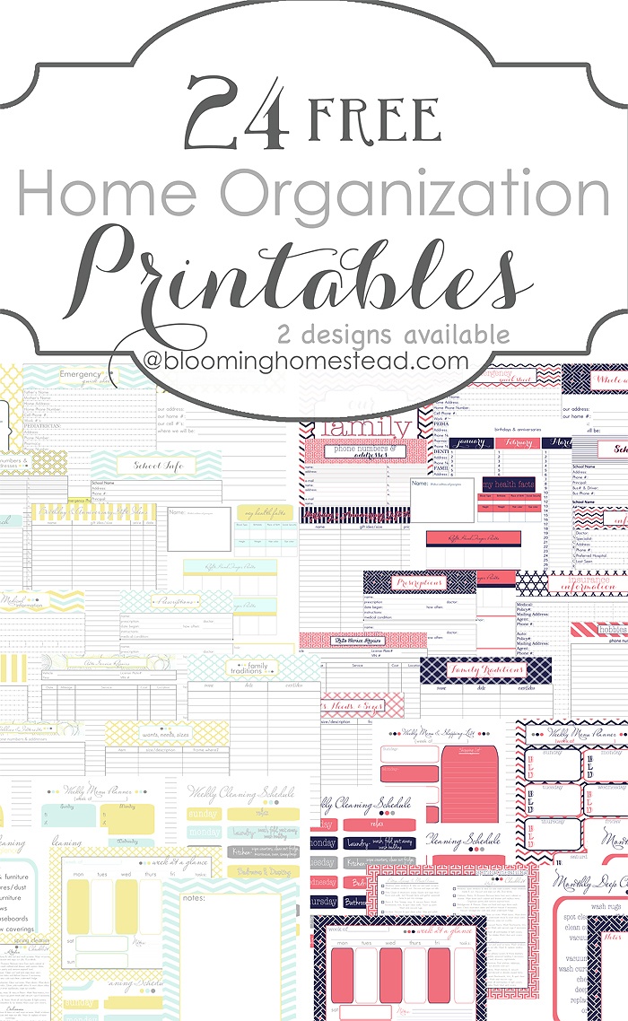 More Than 200 Free Home Management Binder Printables | Fab N&amp;#039; Free - Free Printables For Home