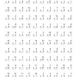 Multiplication Facts Worksheets | Multiplication Facts To 144 No   Free Printable Multiplication Worksheets For 4Th Grade