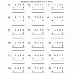 Multiplication Sheet 4 Digits By 1 Digit 2.gif (1000×1294   Free Printable Multiplication Worksheets For 4Th Grade