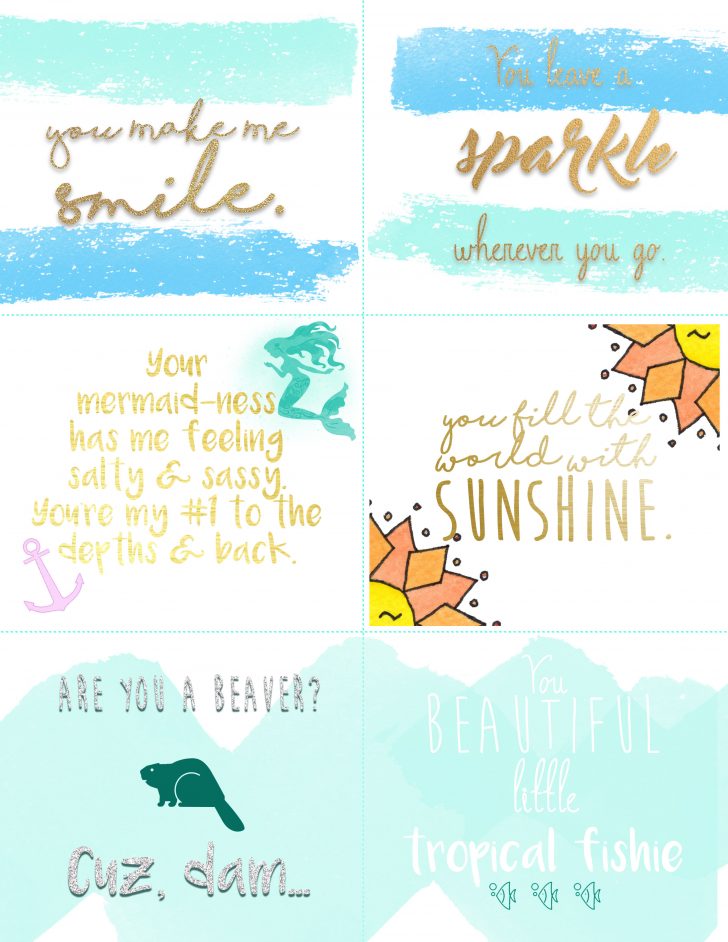 Free Printable Compliments Card
