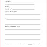 New 2Nd Grade Book Report Form | Job Latter   Free Printable Book Report Forms For Second Grade