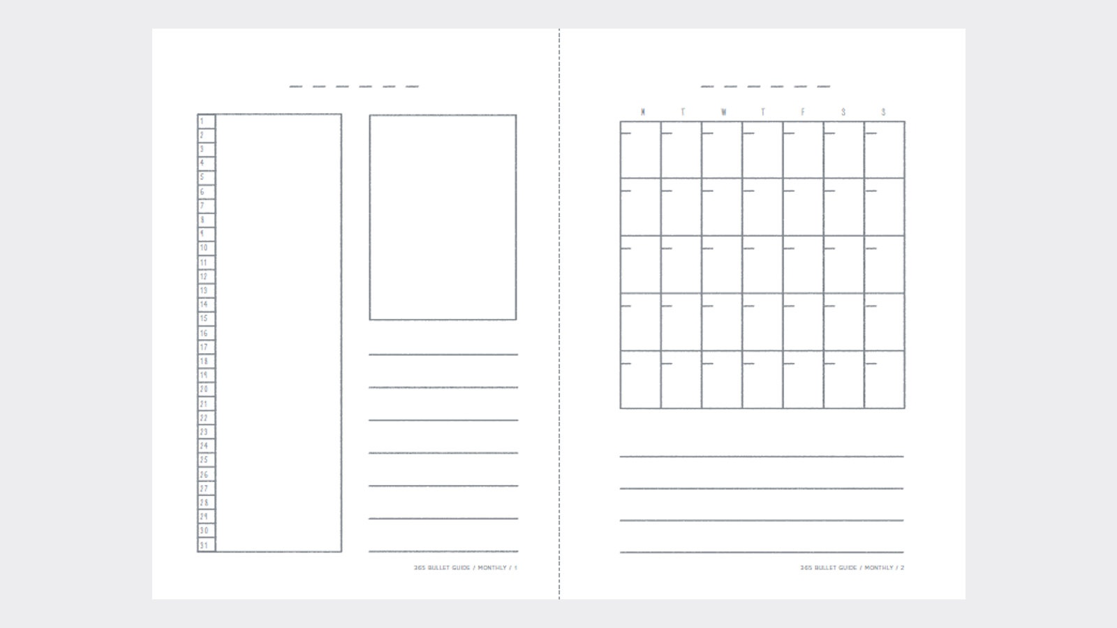 New Books From Pan Macmillan - Free Bullet Journal Printables 2018