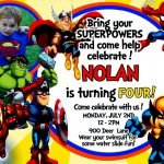 New Of Avengers Birthday Invitations Free Los Vengadores   Avengers Party Invitations Printable Free