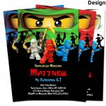 Ninjago Birthday Invitations Template No2Powerblasts | Remigi's Lego   Lego Ninjago Party Invitations Printable Free