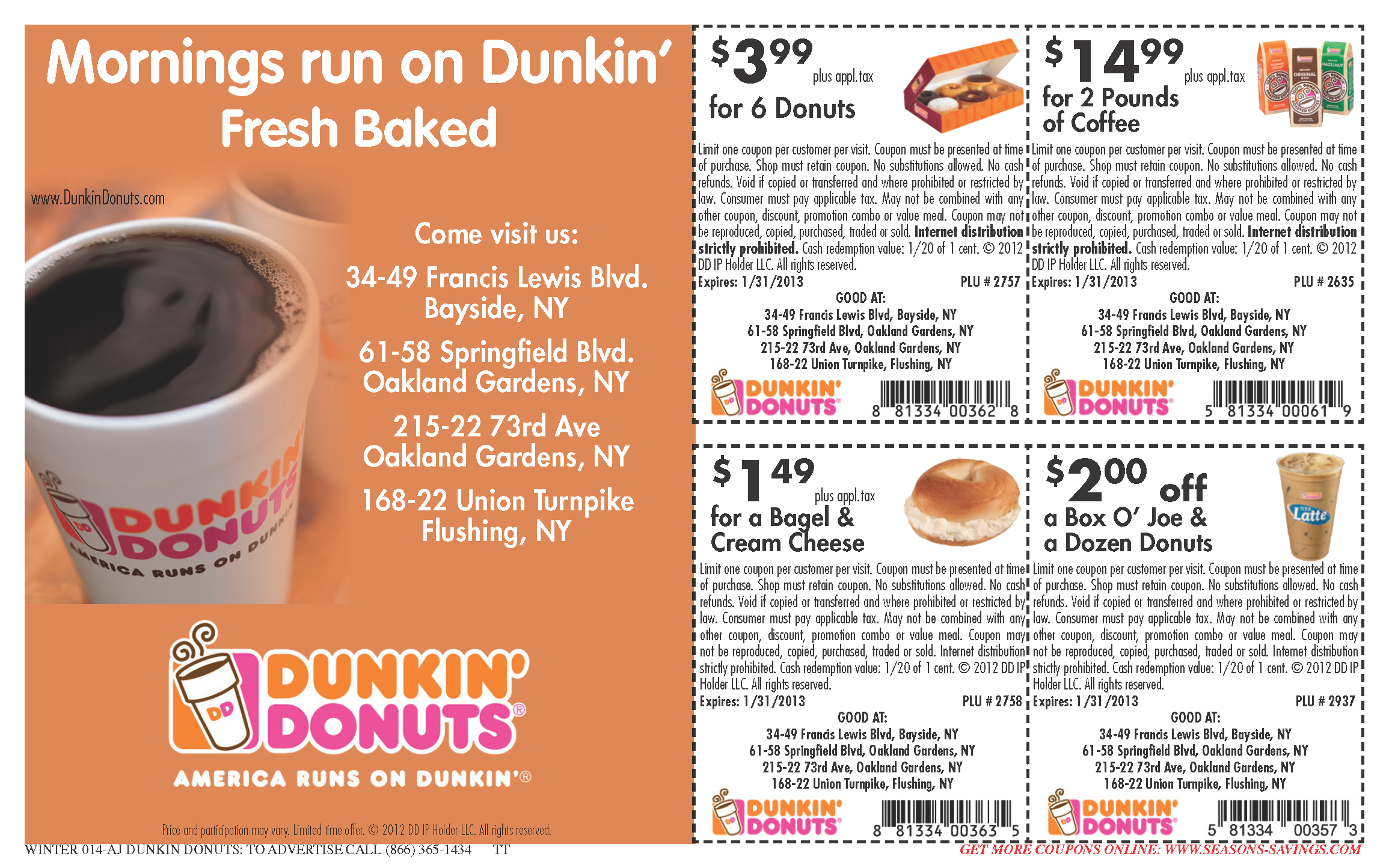 Online-Free-Dunkin-Donuts-Coupons-Coffee - Free Coffee Coupons Printable