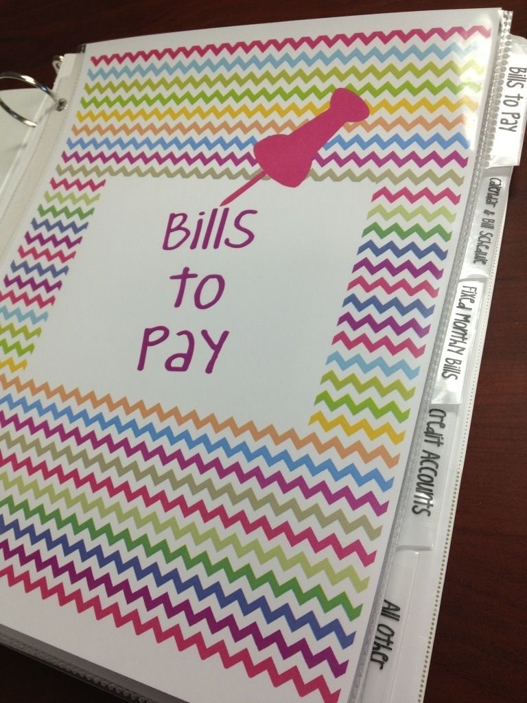 Organized Bill Planner With Free Printables!! This Is The Most - Bill Binder Free Printables