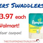 Pampers Swaddlers Deals! Only $3.97 @walmart!   Free Printable Pampers Swaddlers Coupons