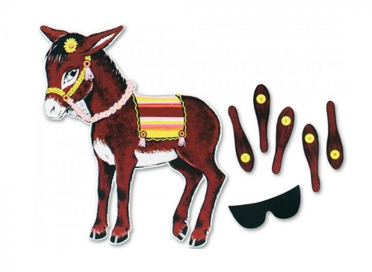 Pin The Tail On The Donkey Printable Free