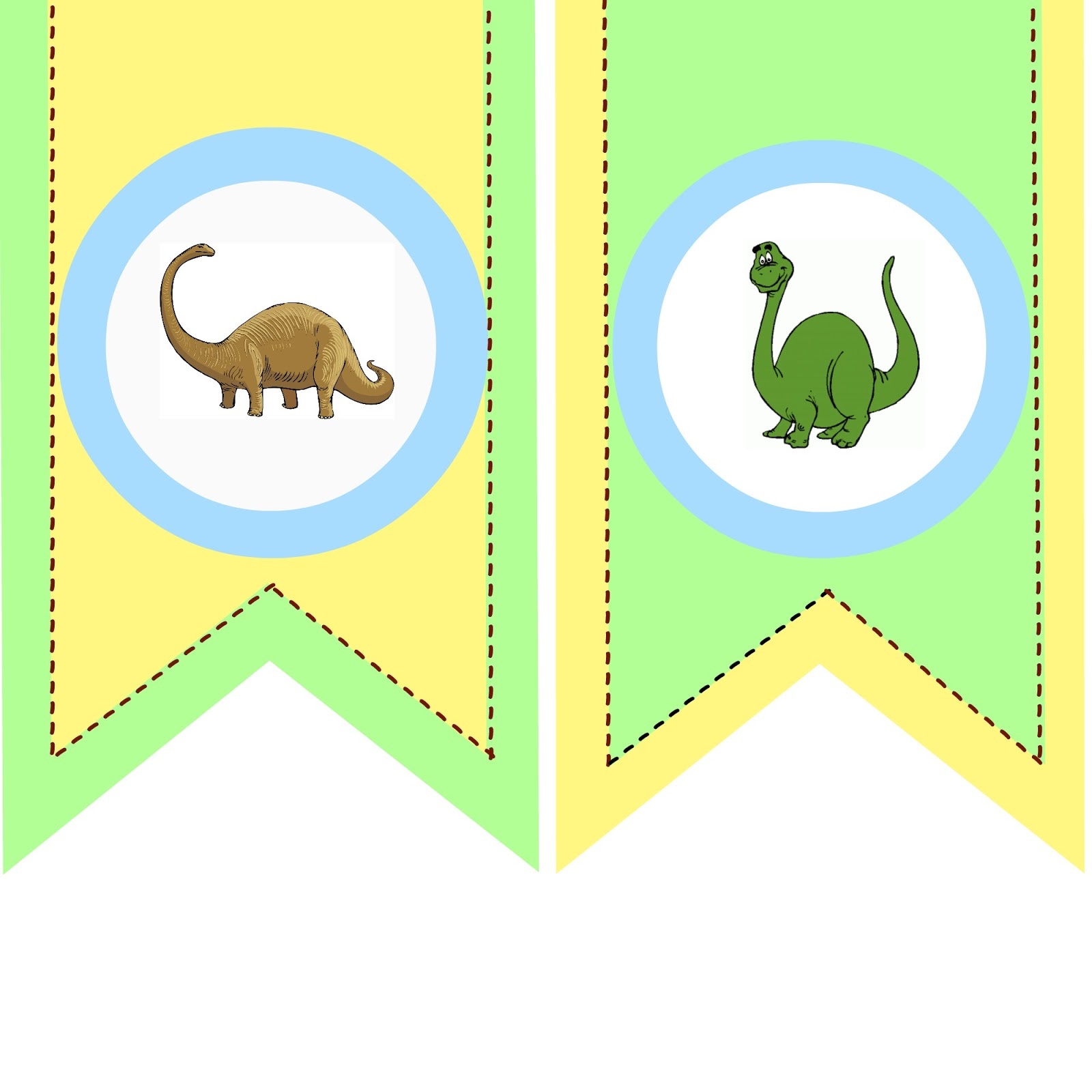 Party With Dinosaurs - Dinosaur Themed Birthday Party - Free Printable Dinosaur Birthday Banner