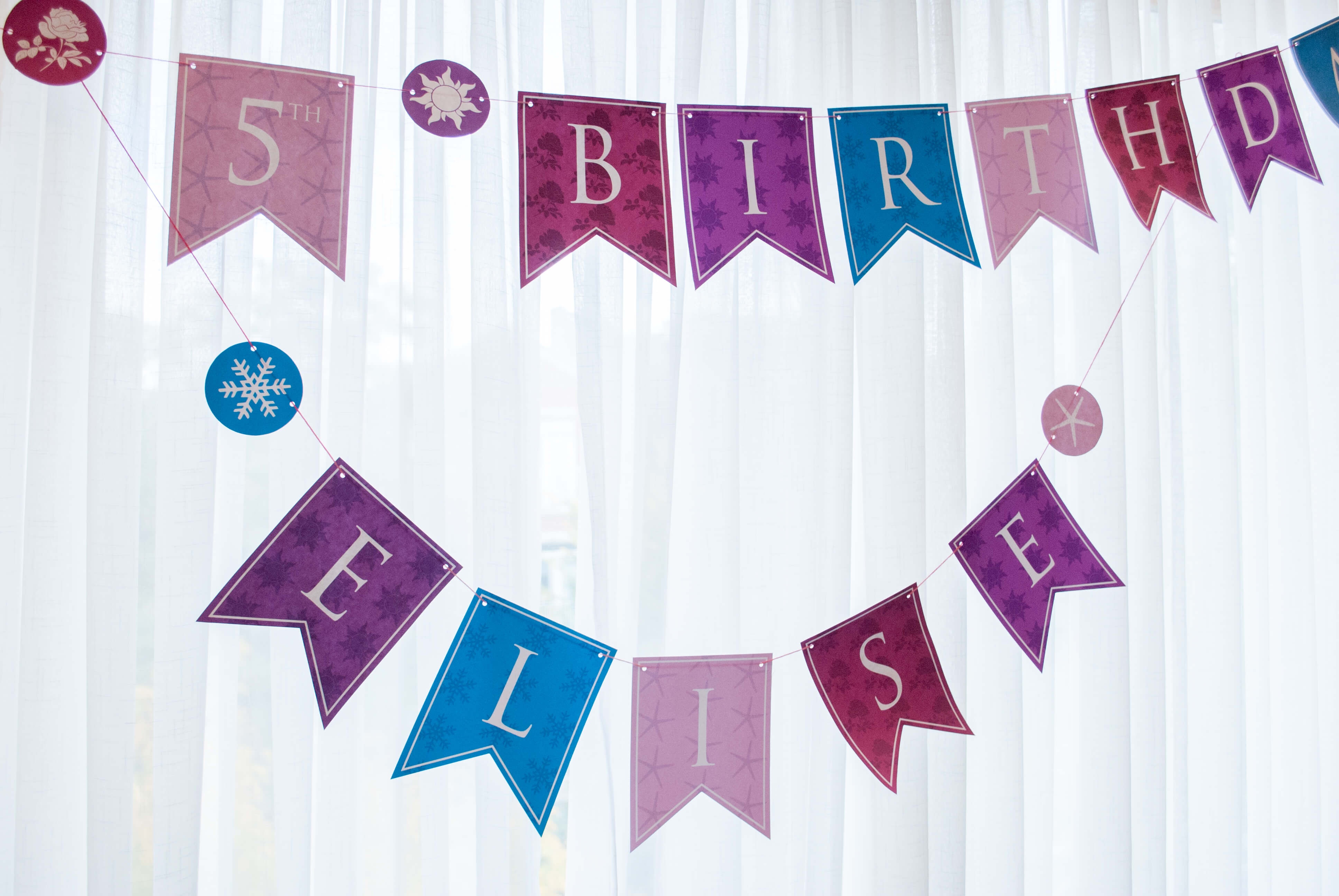 Personalized Princess Happy Birthday Banner Printable Pdf For &amp;#039;all - Free Happy Birthday Banner Printable Pdf