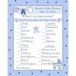 Photo : 24 Personalized Baby Shower Image   Free Printable Baby Shower Games In Spanish