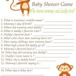 Pinalicia Wood On Baby Shower | Baby Shower Printables, Baby   Who Knows Mommy And Daddy Best Free Printable