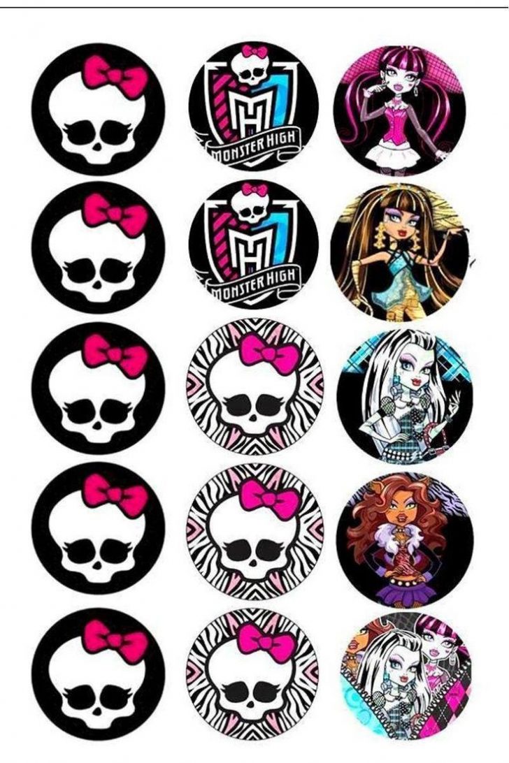 Free Printable Monster High Stickers