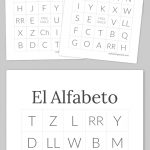 Pinmaria Gonzales On Spanish Learning | Free Printable Bingo   Free Printable Spanish Bingo Cards