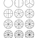 Pinrachel Peters On Home School | Fractions Worksheets, Math   Free Printable Blank Fraction Circles