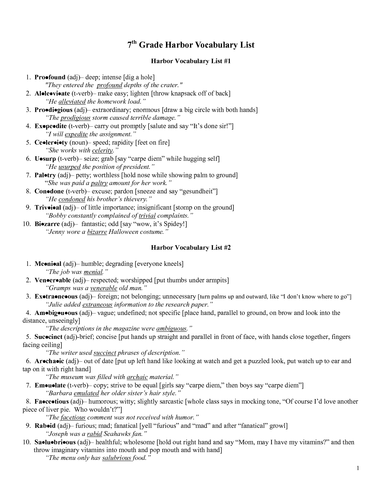 Pinterest - Free Printable 7Th Grade Vocabulary Worksheets