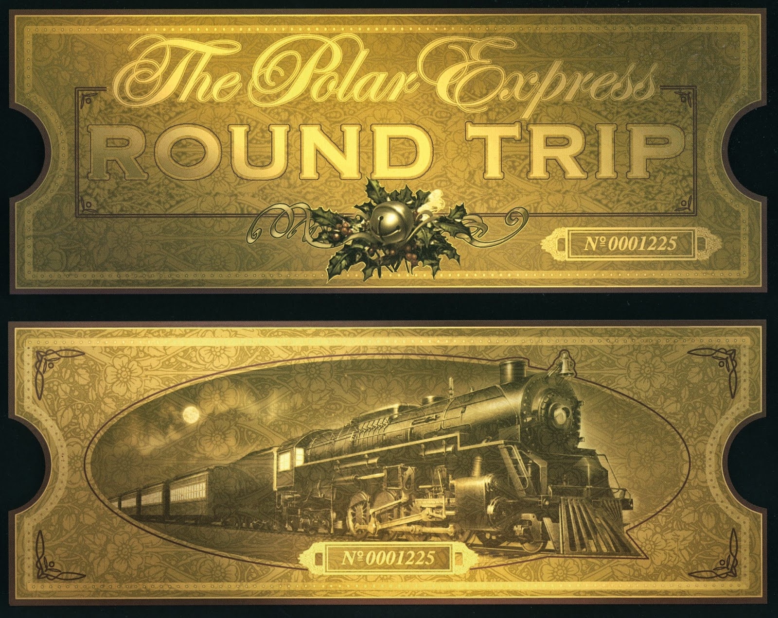 Printable Golden Ticket For Polar Express