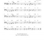 Pomp And Circumstance (Land Of Hope And Glory), Free Cello Sheet   Free Printable Sheet Music Pomp And Circumstance