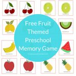 Preschool Memory Game | The Purposeful Nest   Free Printable Matching Cards