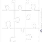 Print Out These Large Printable Puzzle Pieces On White Or Colored A4   Puzzle Maker Printable Free