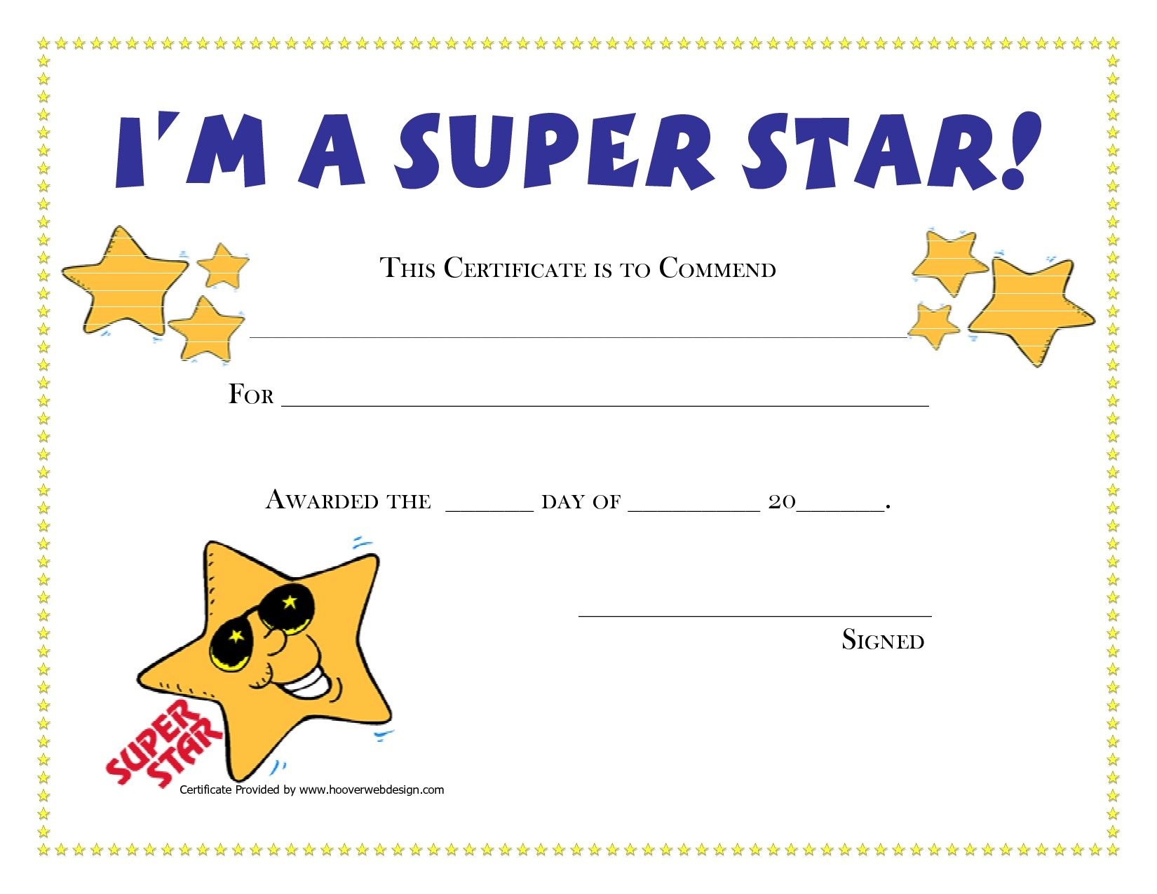 Printable Award Certificates For Students | Craft Ideas | Blank - Free Printable Award Certificates For Elementary Students