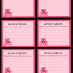 Printable Baby Shower Advice Cards. Free Baby Shower Game Print Outs   Free Printable Advice Cards For Baby Shower Template