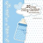 Printable Baby Shower Invitations   Free Printable Baby Shower Invitations For Boys