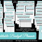 Printable Budget Planner/finance Binder Update   All About Planners   Bill Binder Free Printables