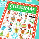 Printable Christmas Bingo Game   Happiness Is Homemade   20 Free Printable Christmas Bingo Cards