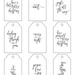 Printable Christmas Gift Tags Make Holiday Wrapping Simple   Santa Gift Tags Printable Free