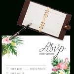 Printable Free Wedding Rsvp Template & Cards Microsoft Word   Free Wedding Printables Templates