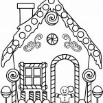 Printable Gingerbread House Coloring Pages For Kids | Cool2Bkids   Free Gingerbread House Printables