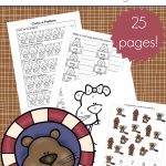 Printable Groundhog Day Activities For Preschoolers   Free Groundhog Printables Preschool