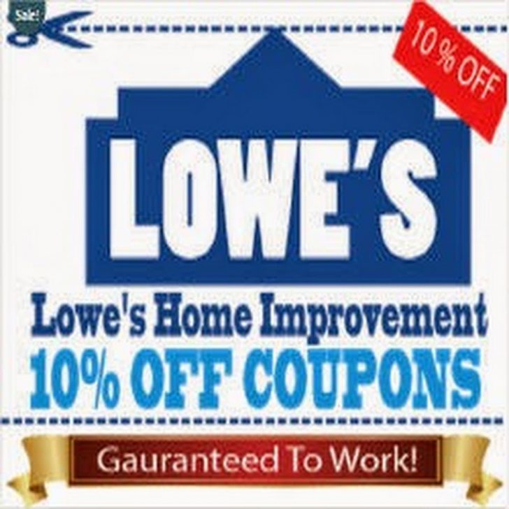 Free Printable Lowes Coupon 2014