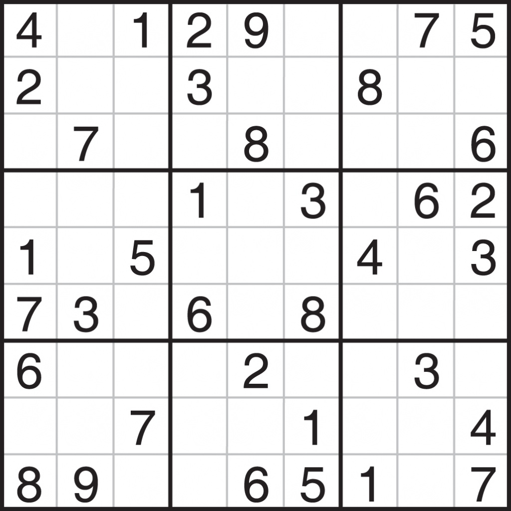 Printable Sudoku 4 Per Page Easy | Printable Sudoku Free - Free Printable Sudoku Easy