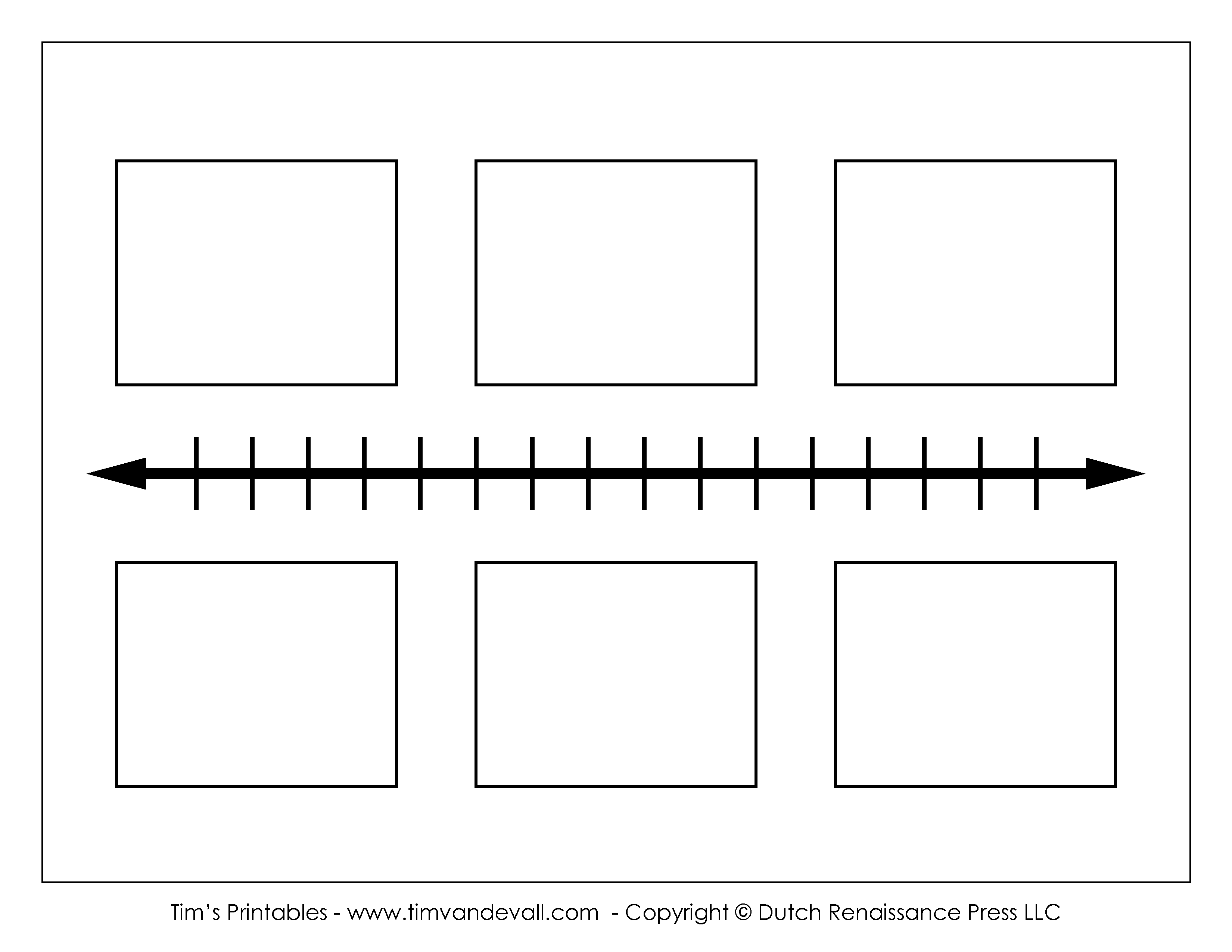 Free Blank Timeline Template Printable Free Printable