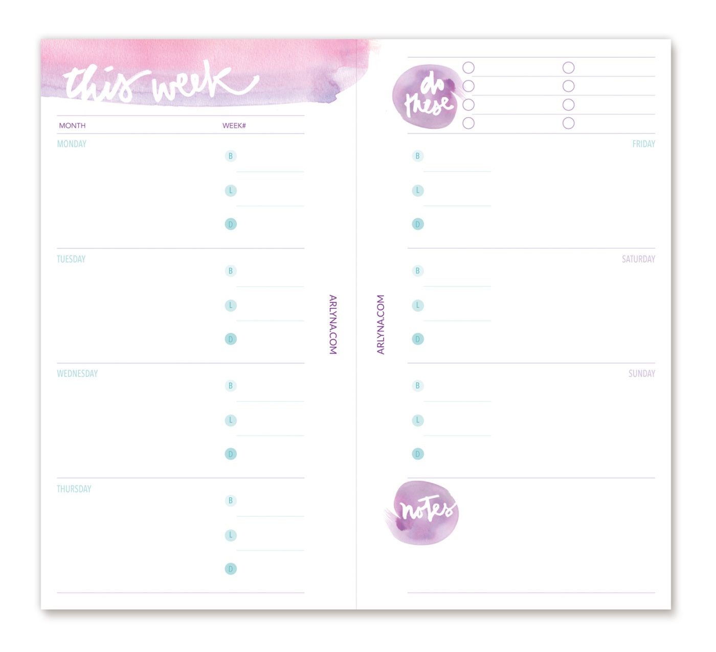 Printables | P P P Planners | Planner Pages, Planner Template - Free Filofax Printables