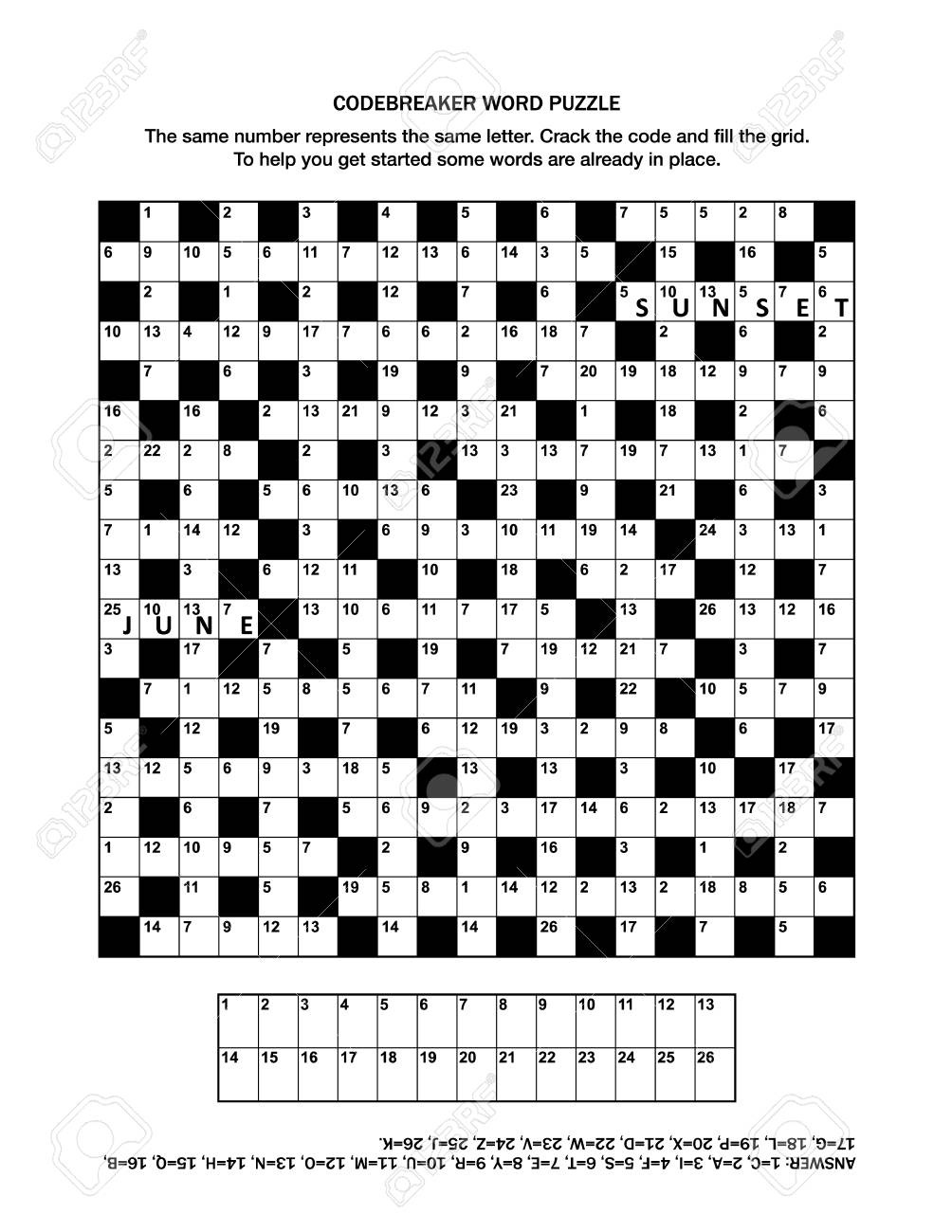 Free Printable General Knowledge Crossword Puzzles Free Printable