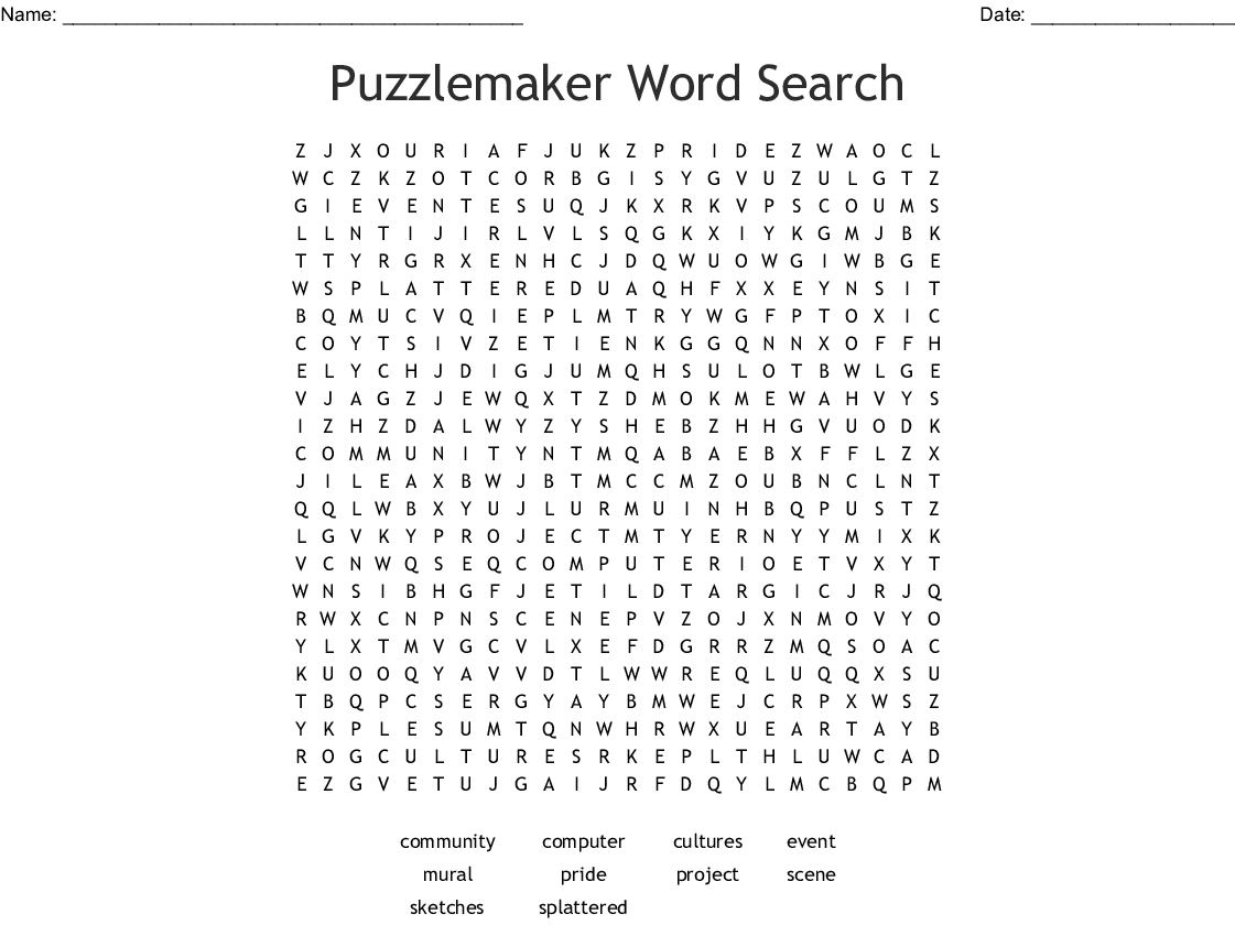 Puzzle Maker Printable Free Free Printable