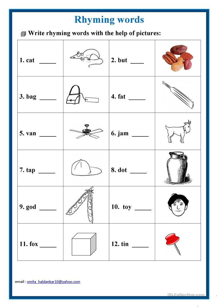 rhyming-worksheet-for-grades-preschool-or-kindergarten-early-dr