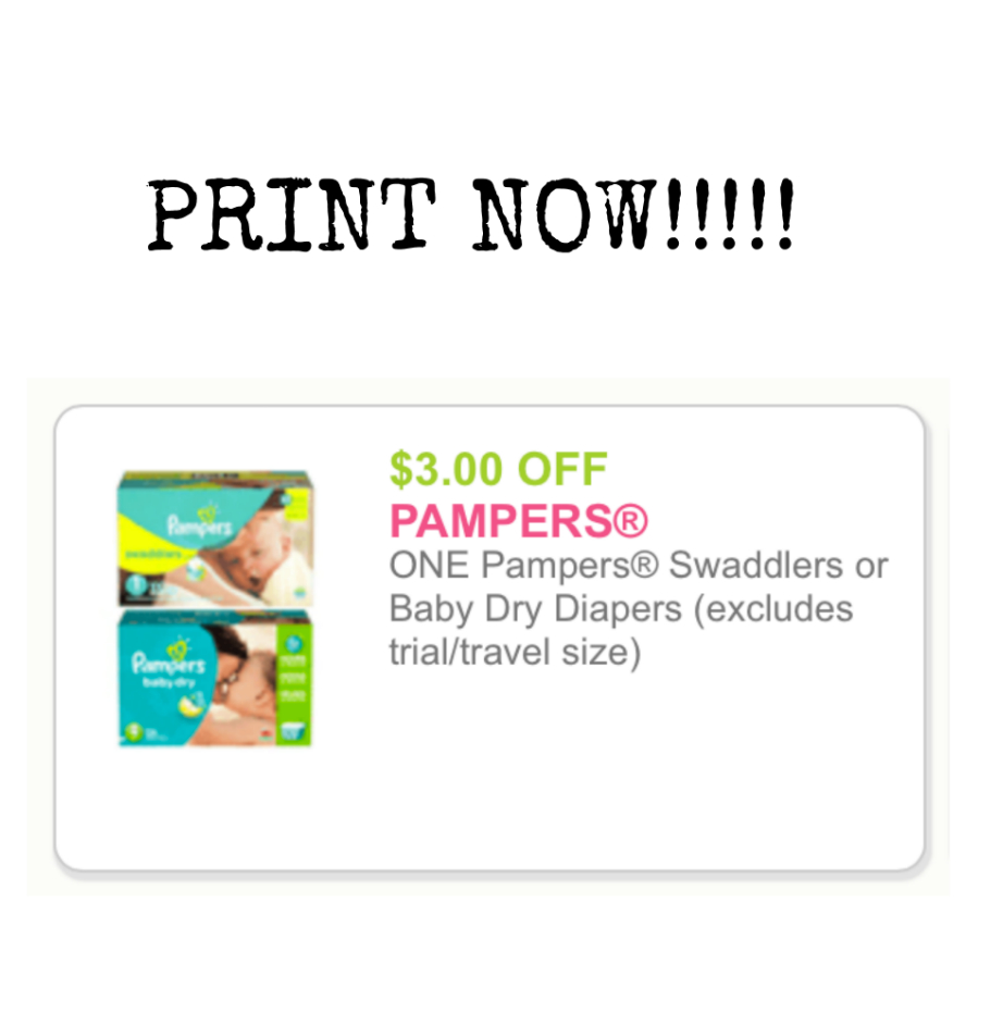 Free Printable Pampers Swaddlers Coupons Free Printable